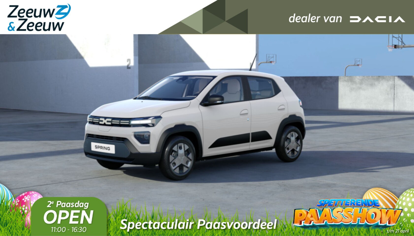 Dacia Spring - Expression 45 26.8 kWh | DE NIEUWE DACIA SPRING NU OP VOORRAAD BIJ RENAULT DEN HAAG - AutoWereld.nl
