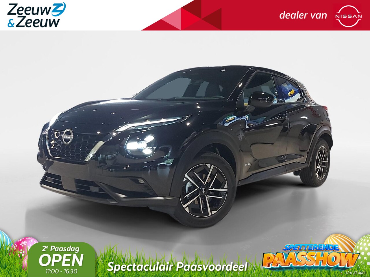 Nissan Juke - 1.6 Hybrid N-Connecta 143PK AUTOMAAT | € 7.000-- Korting! | Achteruitrijcamera | Parkeerse - AutoWereld.nl
