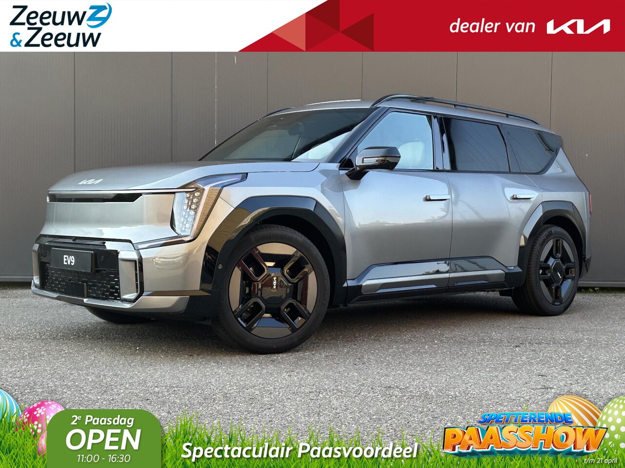Kia EV9 - GT-Line AWD 99.8 kWh 2,99 % Financieringsactie | € 4000 korting + 500,- korting op de laad - AutoWereld.nl