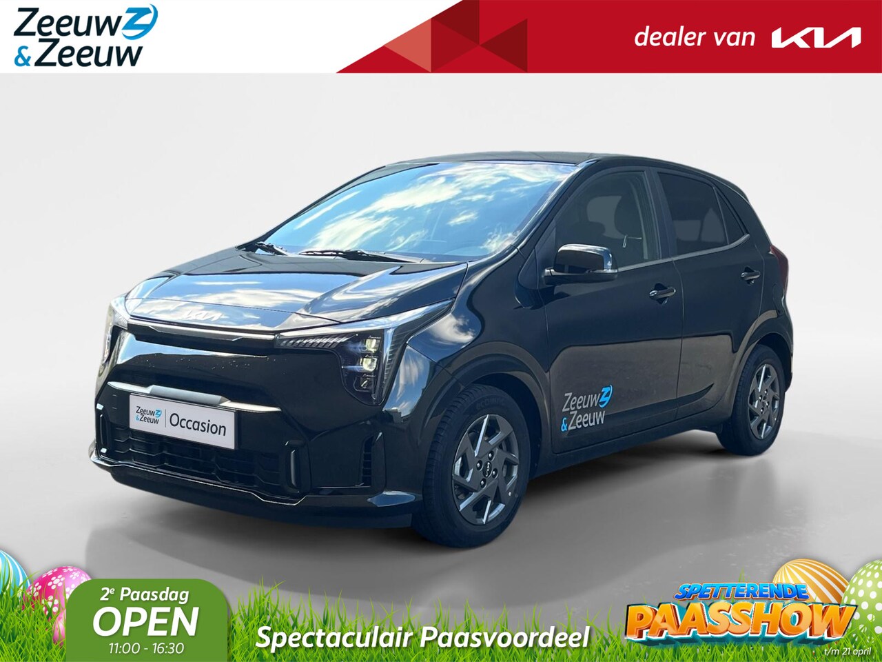 Kia Picanto - 1.0 DPI DynamicPlusLine ANWB PRIVATE LEASE NU VANAF 259.- PER MAAND | Parkeersensoren acht - AutoWereld.nl