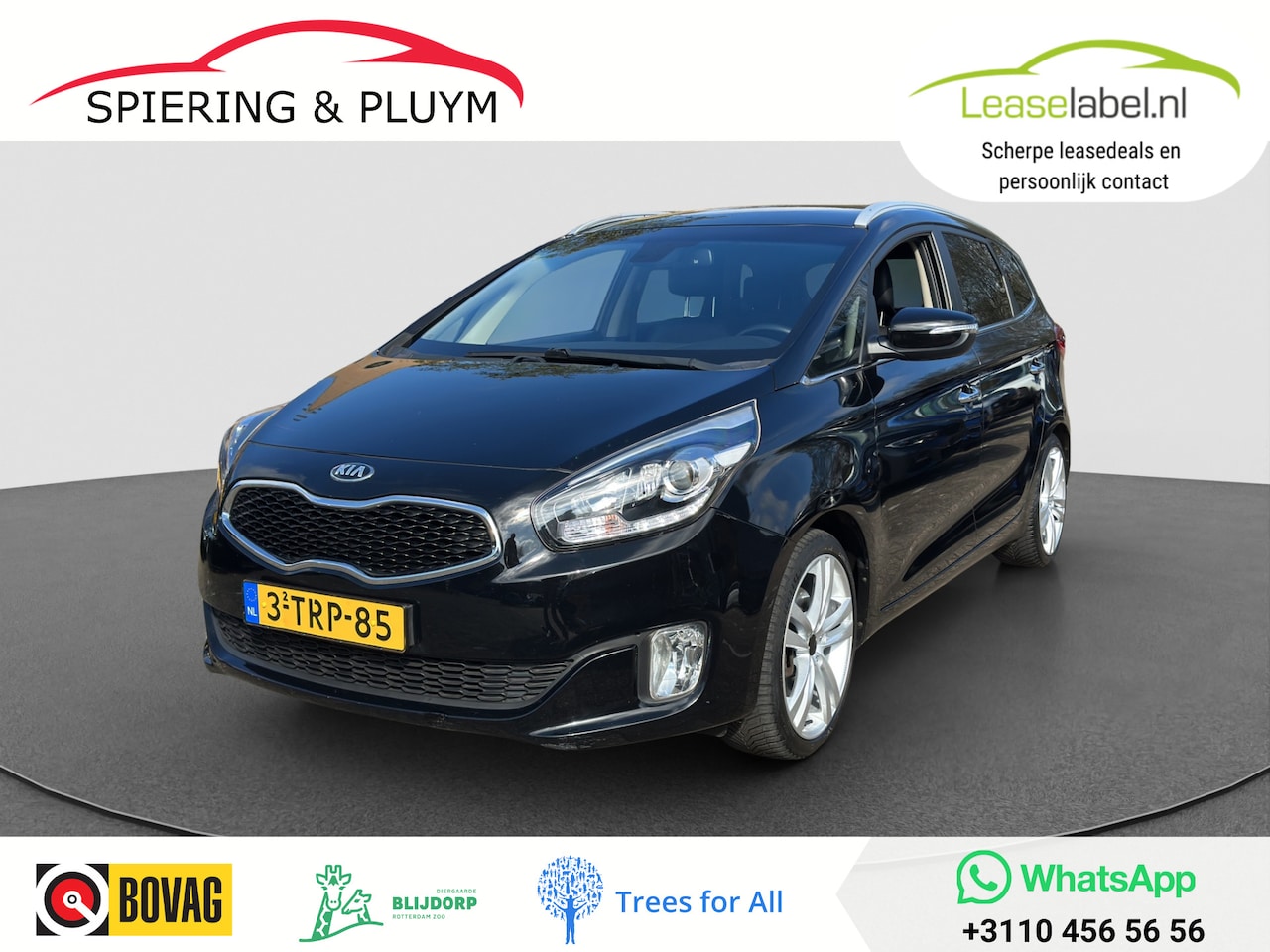 Kia Carens - 1.6 GDi Super Pack | 7 pers | Camera | Leder | Stuurverw. - AutoWereld.nl