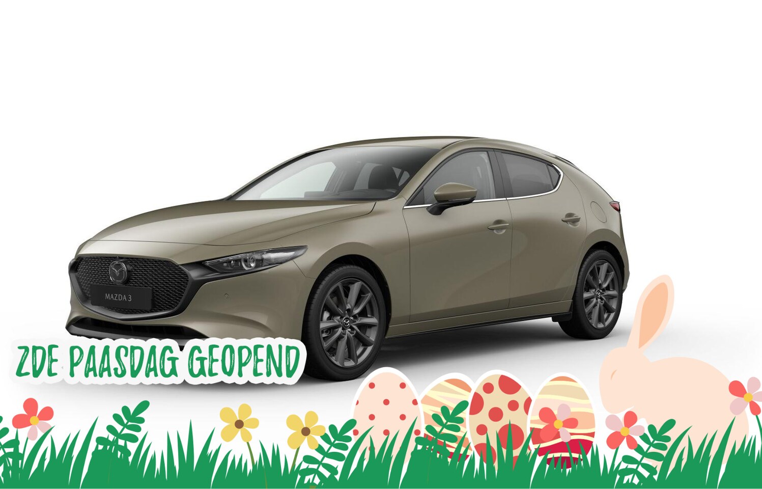 Mazda 3 - 2.5 e-SkyActiv-G M Hybrid 140 Takumi NIEUW | AUTOMAAT | INSTAPVOORDEEL € 3.000.- | DIRECT - AutoWereld.nl