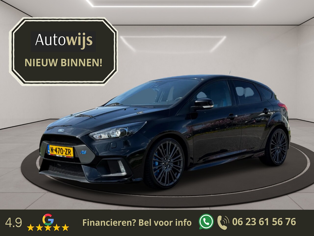 Ford Focus - 2.3 RS|62DKM|350PK|Navi|Sony|Clima|Xenon - AutoWereld.nl