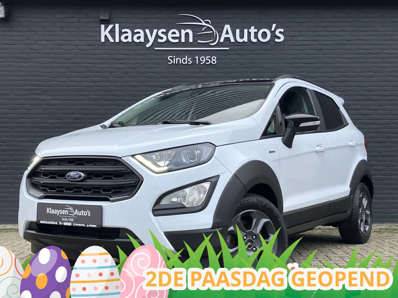 Ford EcoSport - 1.0 EcoBoost 140 pk Active | 1e eigenaar | navigatie | leder interieur | keyless entry/go - AutoWereld.nl