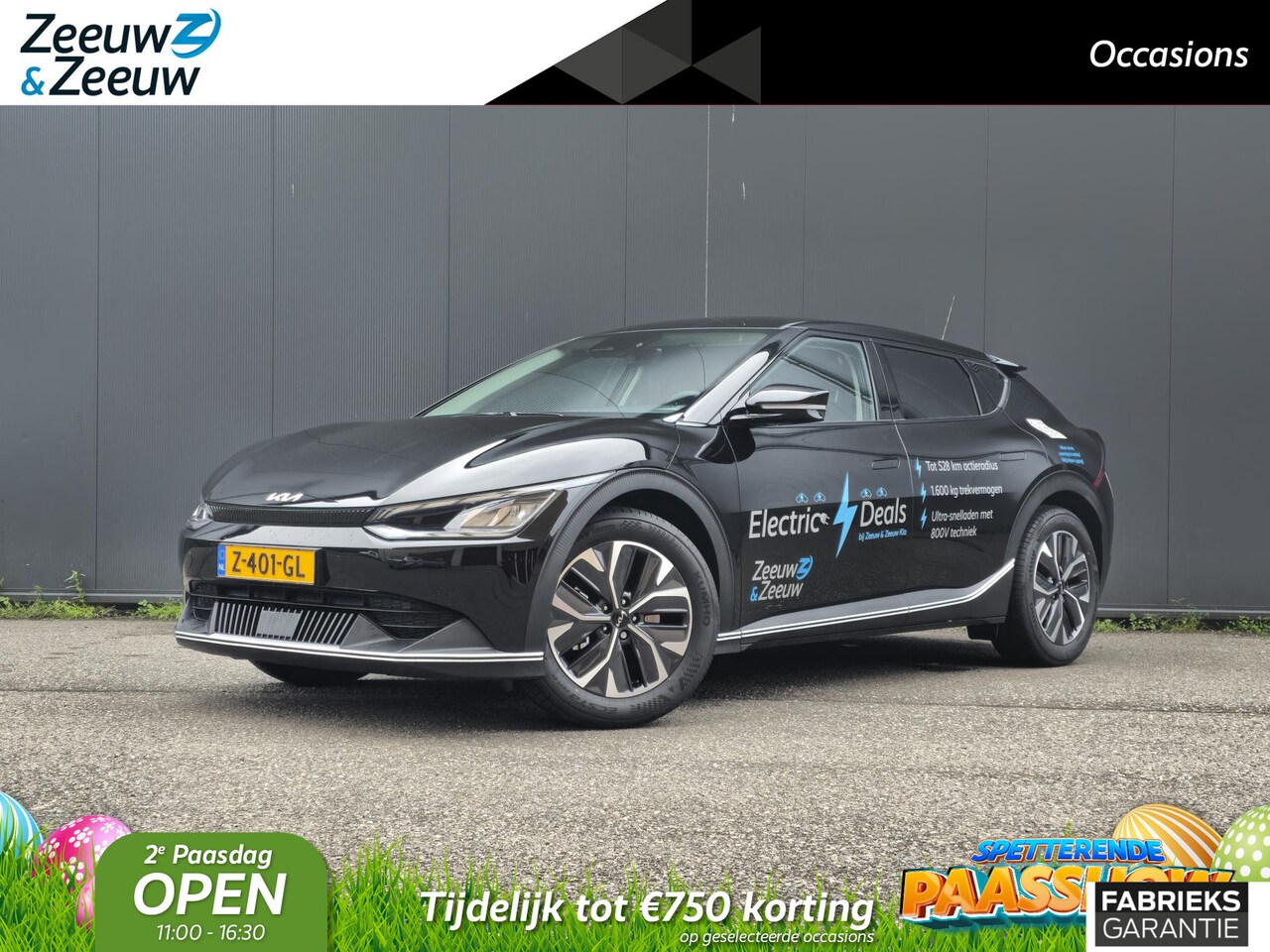 Kia EV6 - Light Edition 58 kWh 170 PK | Apple Carplay | Navi | Addaptive Cruise Control | Stoel- en - AutoWereld.nl
