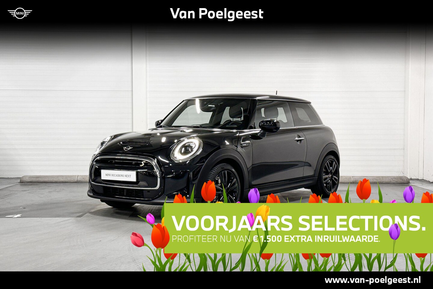 MINI Mini-Electric - 3-deurs | Stoelverwarming | Apple CarPlay| Park Distance Control | Selections 1500 - AutoWereld.nl