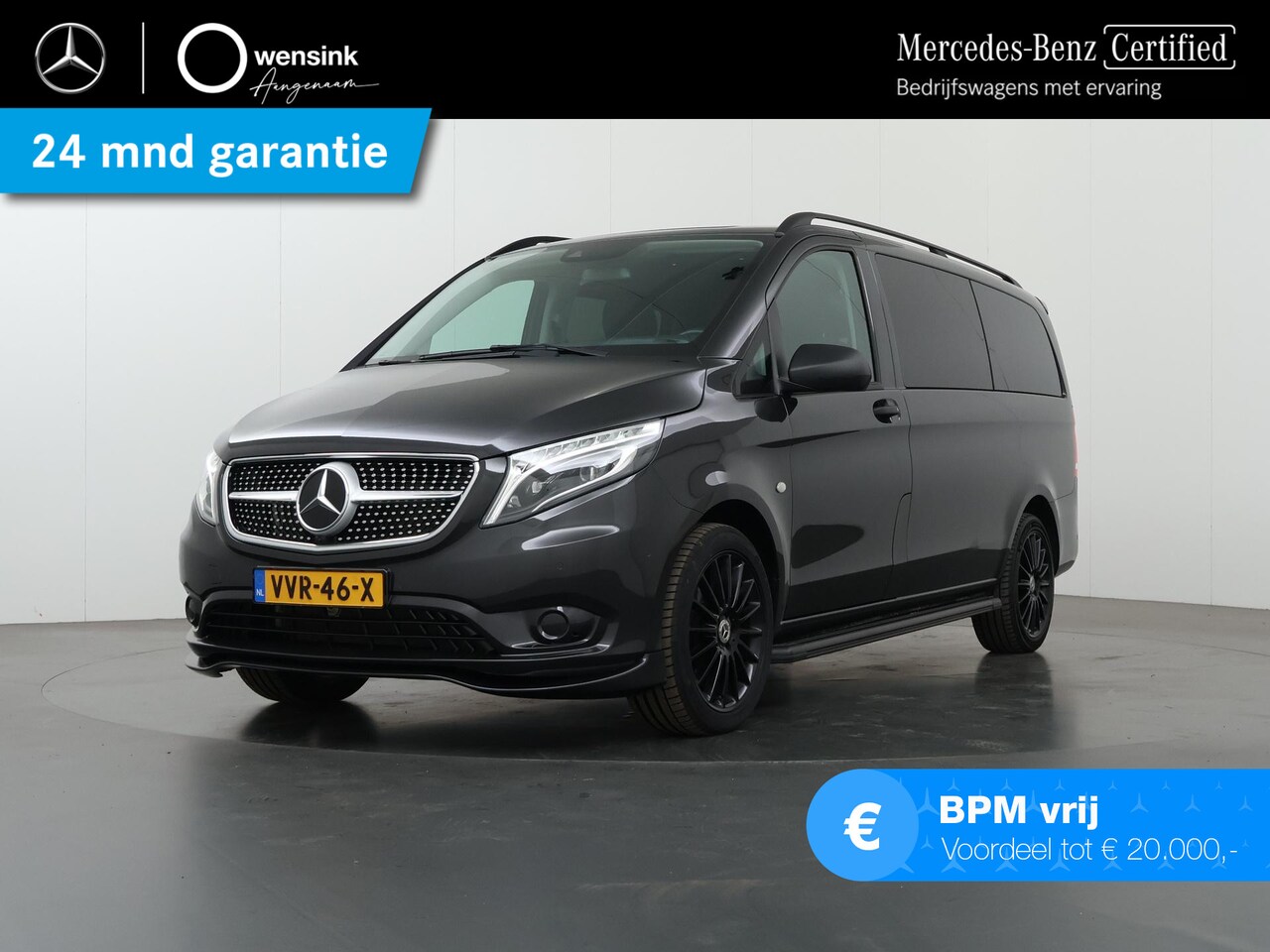 Mercedes-Benz Vito - 114 CDI Aut. | Lang L2 | Dubbele Cabine | LM Velgen | Front spoiler  | Achterspoiler | Sid - AutoWereld.nl
