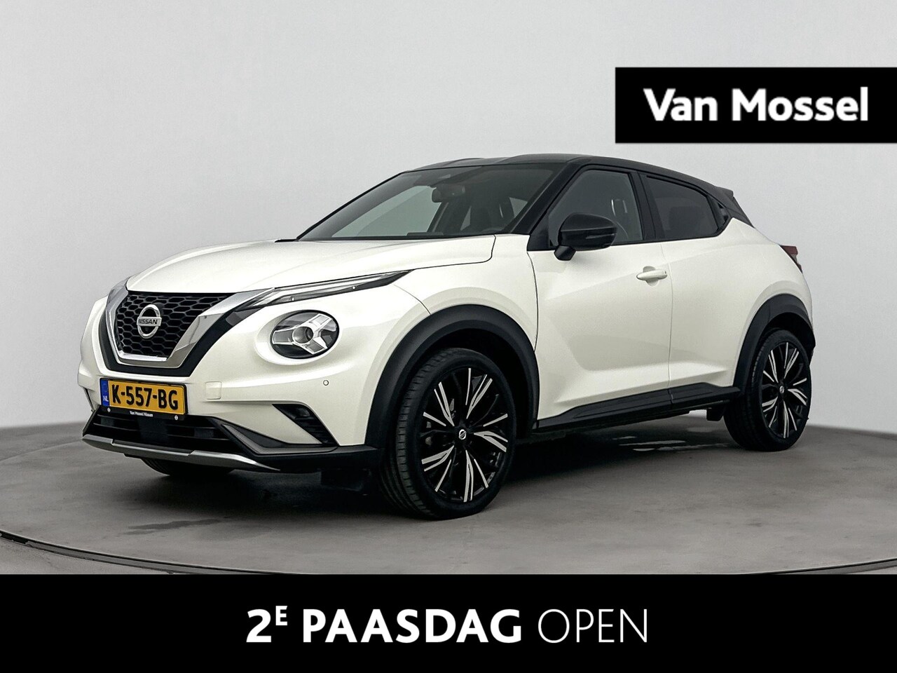 Nissan Juke - 1.0 DIG-T N-Design 115PK | Automaat | BOSE | Lederen Interieur | Navigatie | 360 Graden Ca - AutoWereld.nl