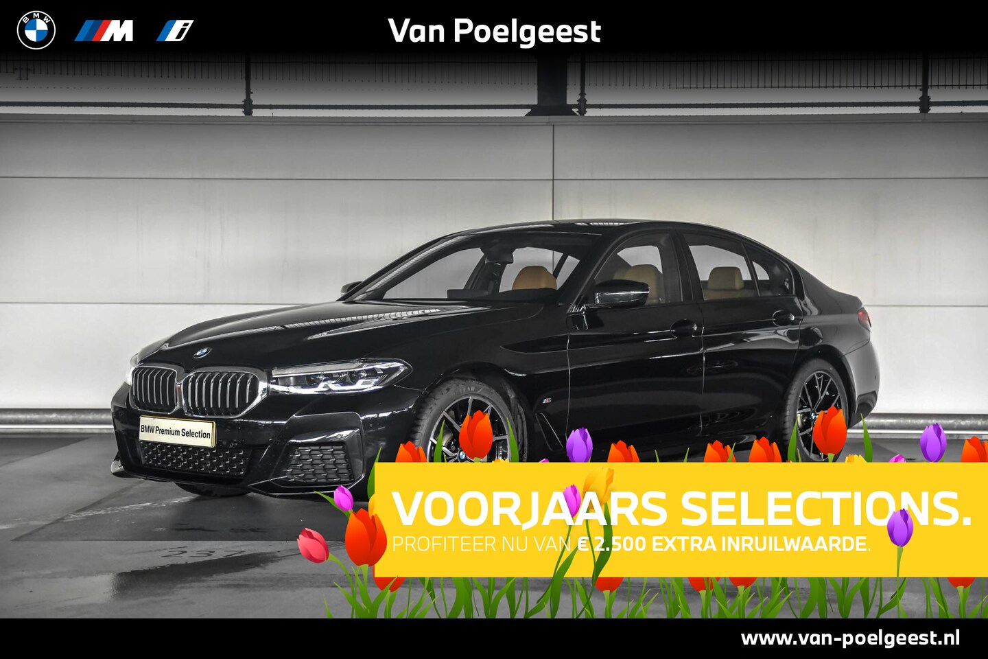 BMW 5-serie - Sedan 530i High Executive M-Sport Trekhaak | Selections 2500 - AutoWereld.nl