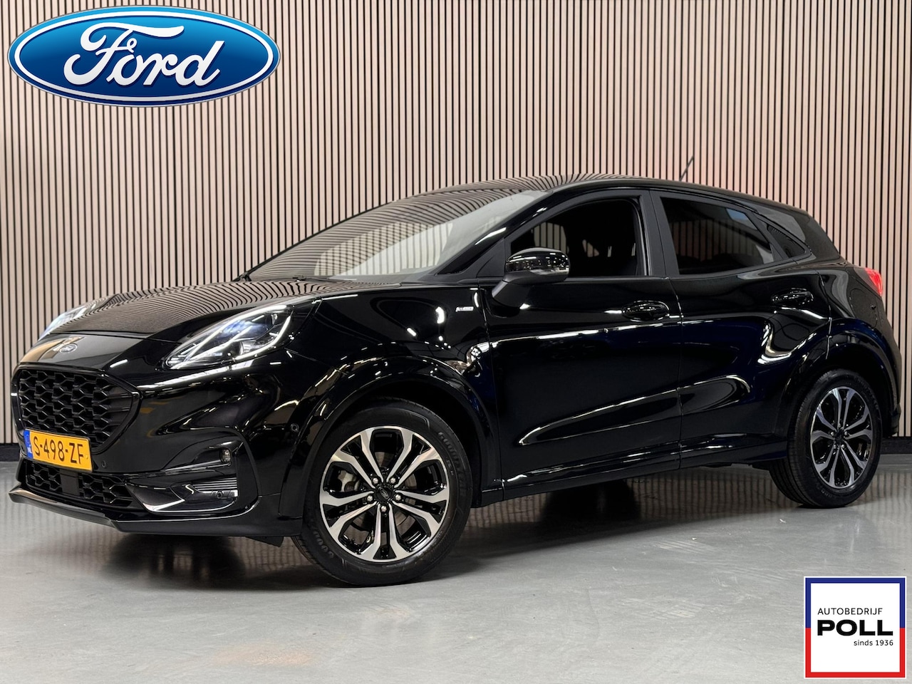 Ford Puma - 1.0 EcoBoost Hybrid ST-Line Navi Camera Winter Parking pack 1e Eigenaar Garantie tot 4-5-2 - AutoWereld.nl
