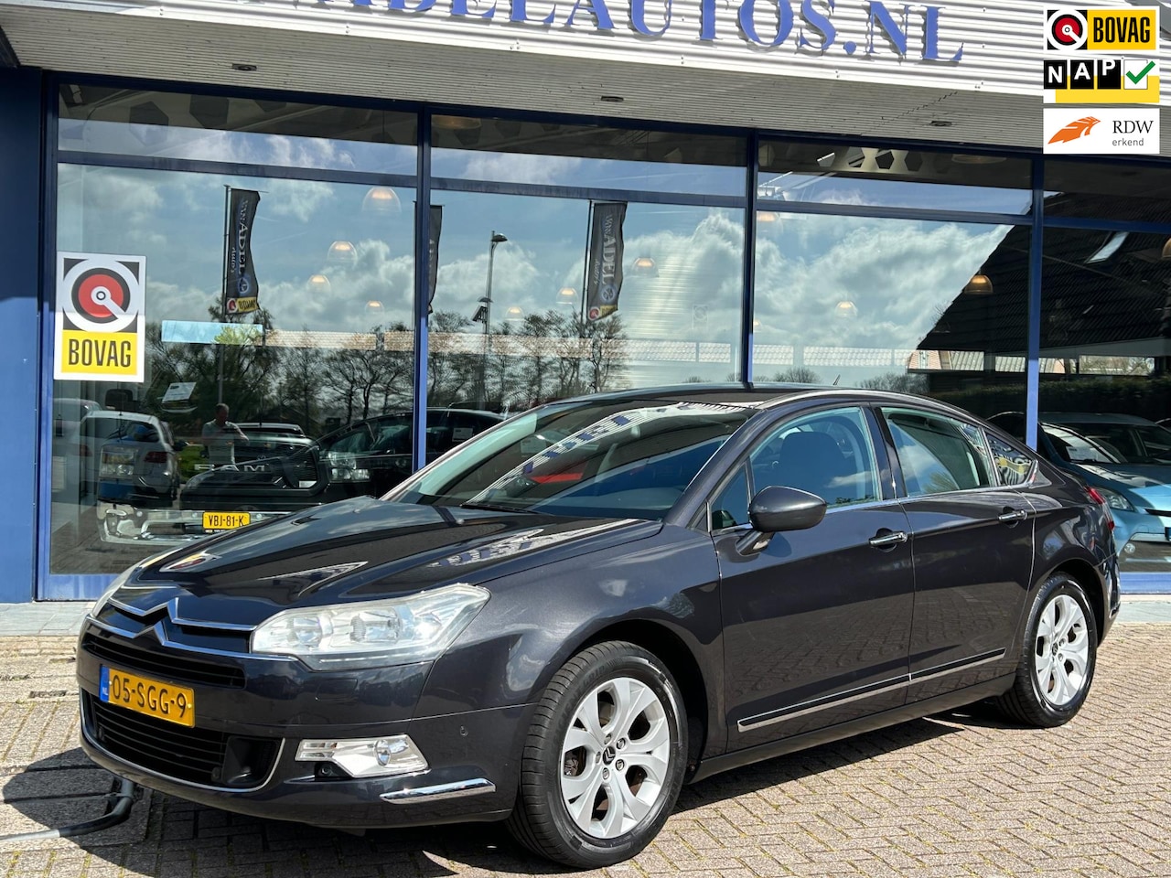 Citroën C5 - 1.6 VTi Selection Aut. Navi Clima Cruise Park.Sens Trekhaak NAP NL-Auto Dealeronderhouden! - AutoWereld.nl