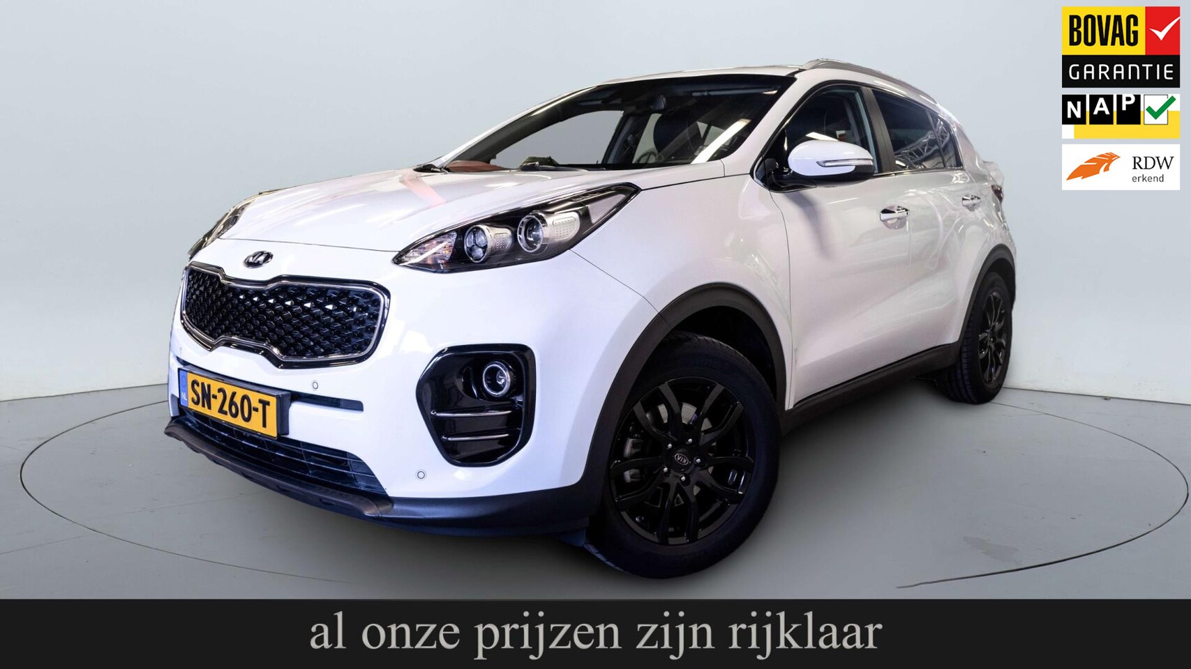Kia Sportage - 1.6 GDI Design Edition|Dealerond.|NAP|Trekhaak|Leer|PDC|Camera - AutoWereld.nl
