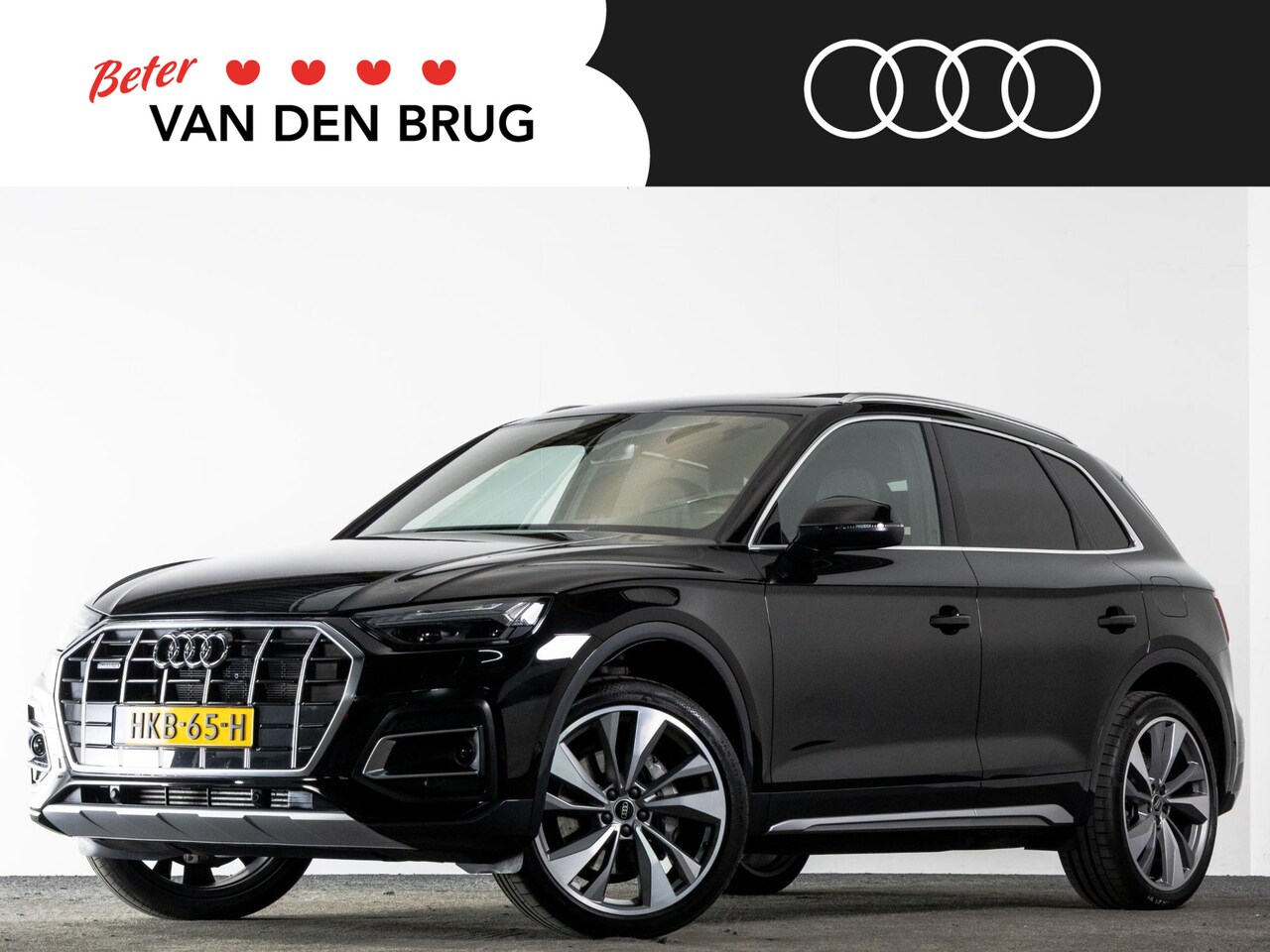 Audi Q5 - Sport Edition 50 TFSI e 299pk | Panorama | 21" Velgen | Trekhaak | Camera | Keyless | Stoe - AutoWereld.nl