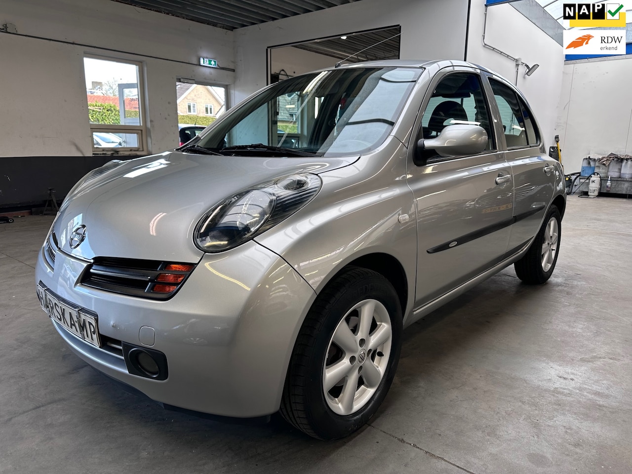 Nissan Micra - 1.4 Tekna Airco|5DRS|Nieuwe APK - AutoWereld.nl