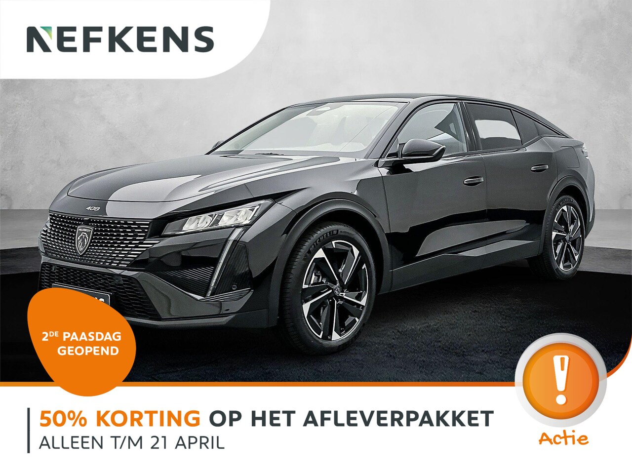 Peugeot 408 - Allure HYbrid 180 pk Automaat | Navigatie | Rondomzicht Camera | Parkeersensoren Voor en A - AutoWereld.nl
