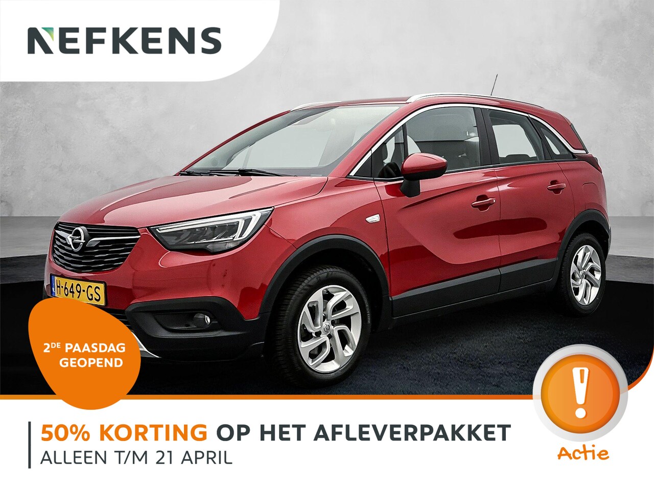 Opel Crossland X - SUV Innovation 130 pk Automaat | Navigatie | Parkeersensoren Achter | LED Koplampen | DAB - AutoWereld.nl