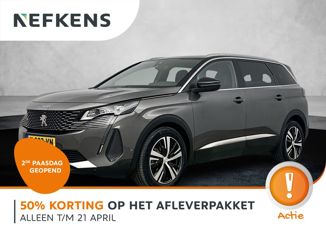 Peugeot 5008 - 1.2 Hybrid GT | 7 persoons | Adaptieve cruise | Navigatie | NL. Auto - AutoWereld.nl