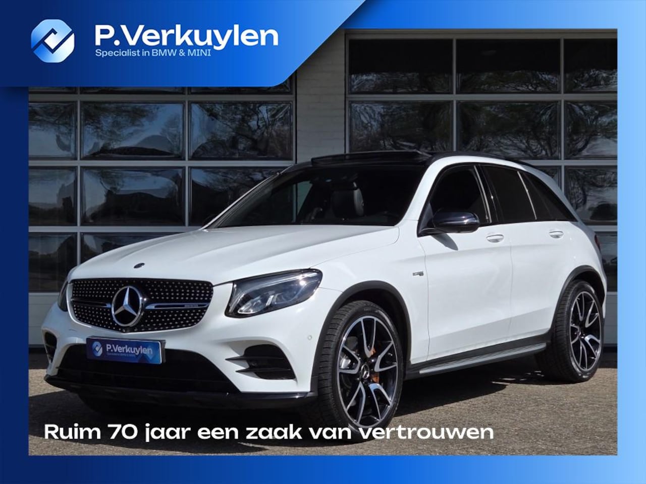 Mercedes-Benz GLC-klasse - AMG 43 4MATIC I BURMESTER I PANORAMA I 360 CAMERA I TREKHAAK I - AutoWereld.nl