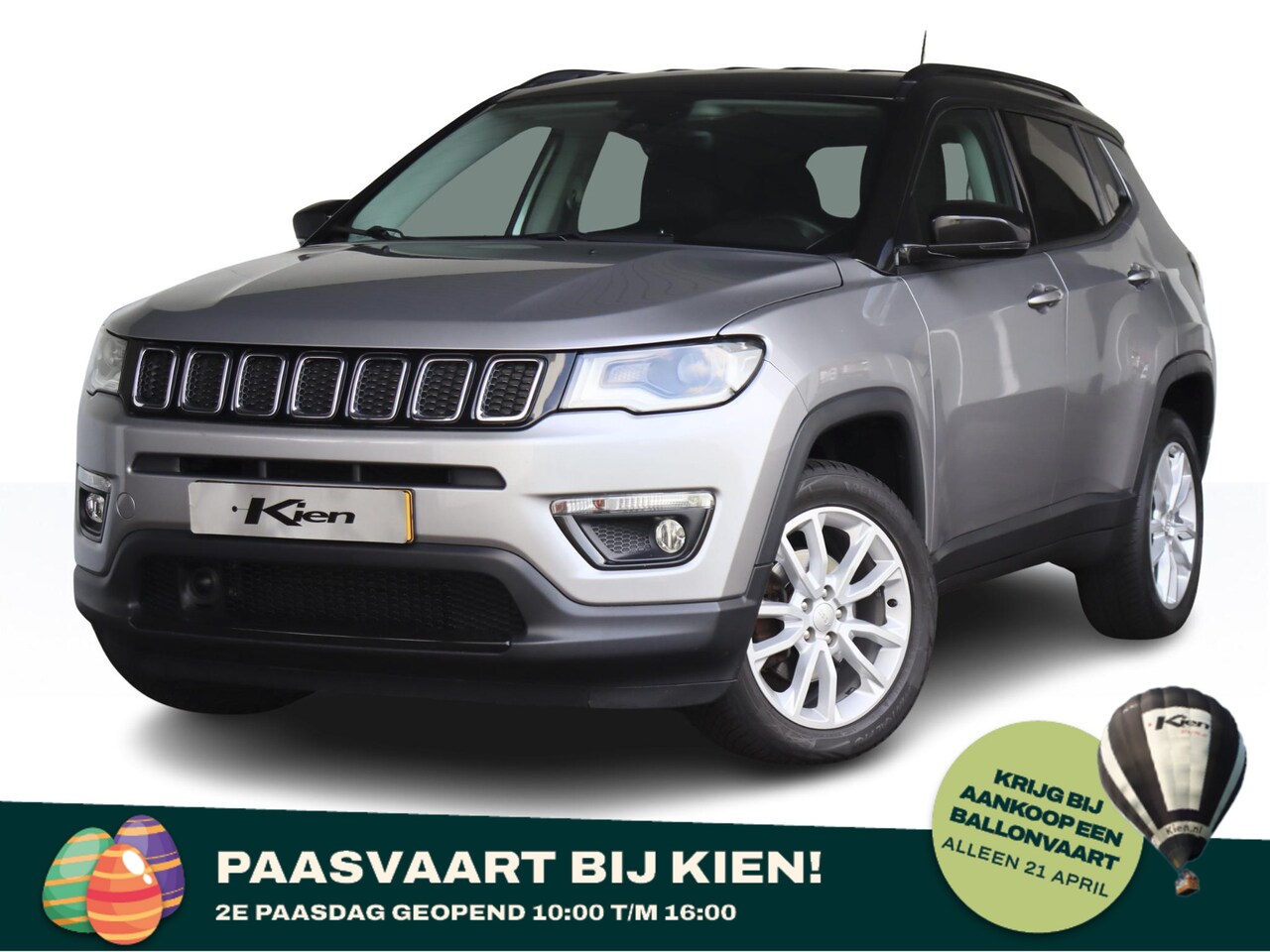 Jeep Compass - 1.4 MultiAir Limited 4x4 | Navi | Beats audio | ACC | Memory stoel - AutoWereld.nl