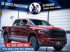 Dodge Ram 1500 - Crew Cab Limited Night Edition 12" | Luchtvering| Head-up