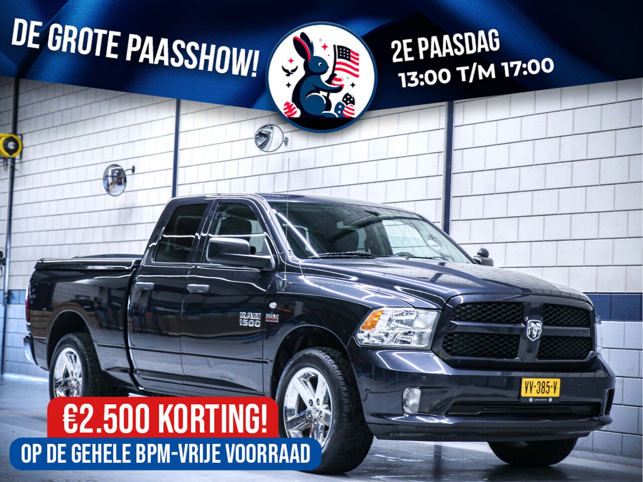 Dodge Ram 1500 - 5.7L HEMI V8 Quad Cab 6'4 | Lage bijtelling | 6-Persoons - AutoWereld.nl