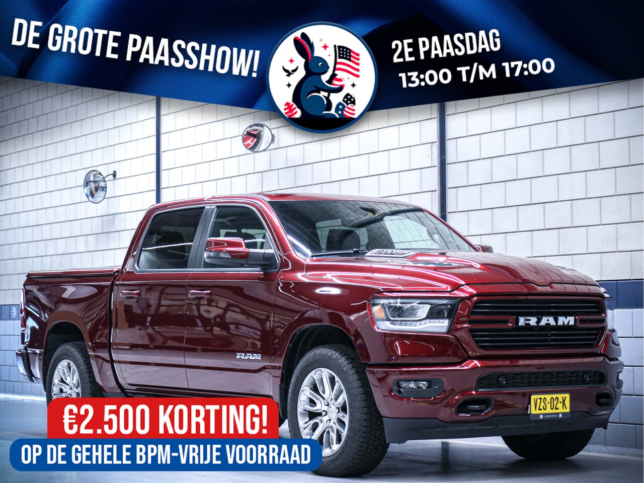 Dodge Ram 1500 - Laramie Sport | Panoramadak | 5.7L Hemi V8 4x4 - AutoWereld.nl