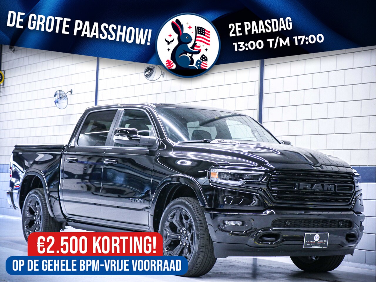 Dodge Ram 1500 - Crew Cab Limited Night Edition | Rijklaar Full Options! - AutoWereld.nl