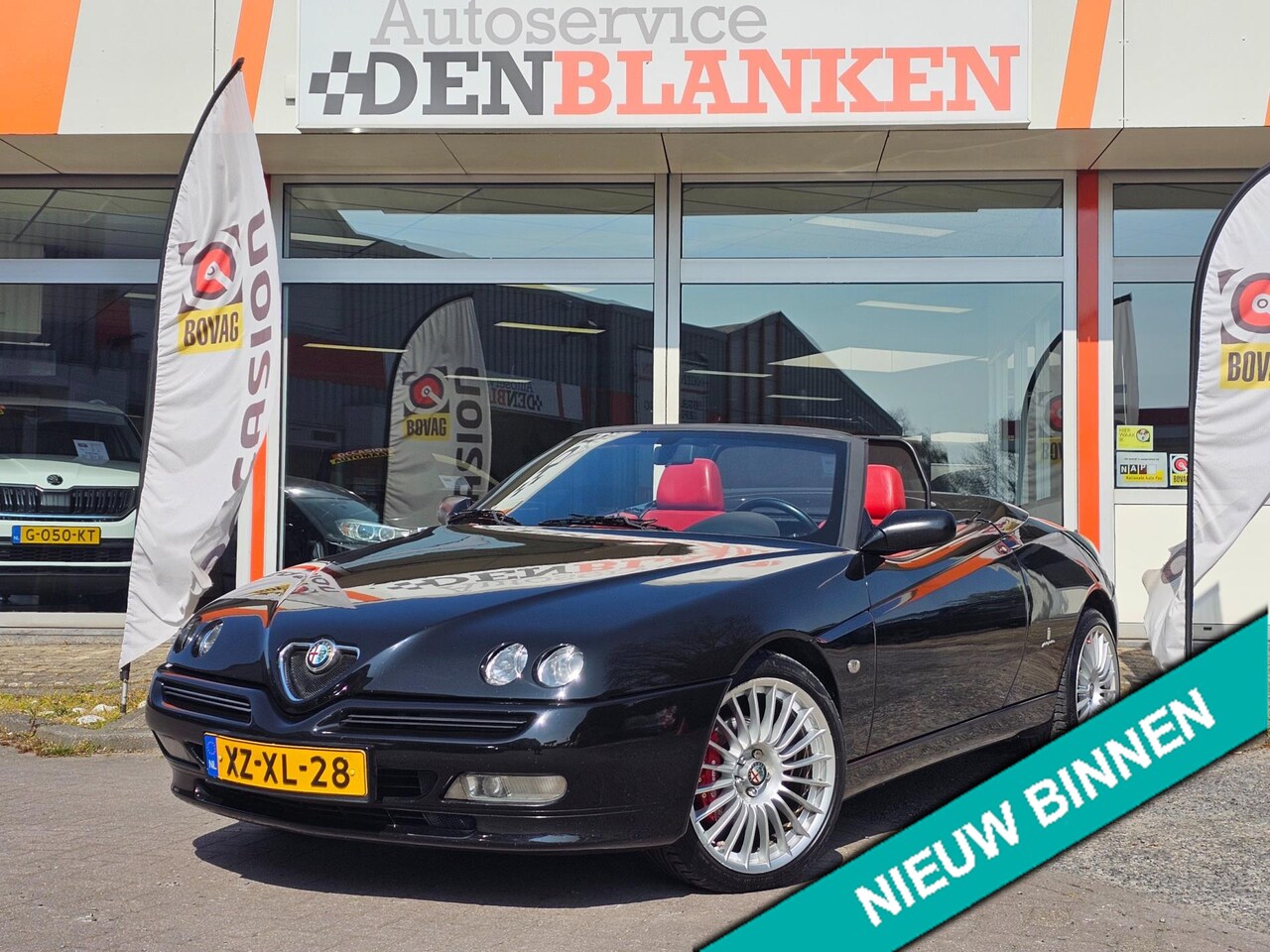Alfa Romeo Spider - 2.0-16V T.Spark L Cabriolet BJ.1999 / Leder / Airco / 18"Lmv !! - AutoWereld.nl