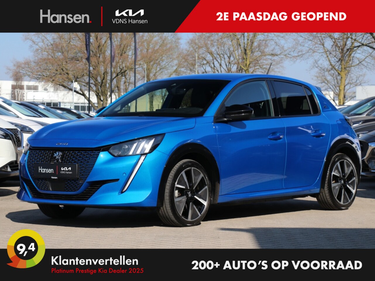 Peugeot e-208 - EV GT 350 50 kWh I Navi I Keyless I Camera - AutoWereld.nl