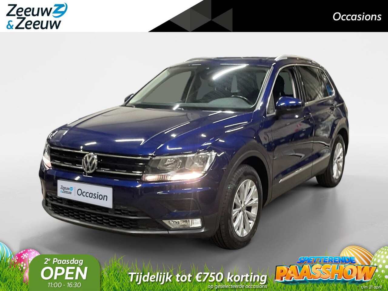 Volkswagen Tiguan - 1.4 TSI Connected Series | Navigatie | Trekhaak | Parkeersensoren | Cruise & Climate Contr - AutoWereld.nl