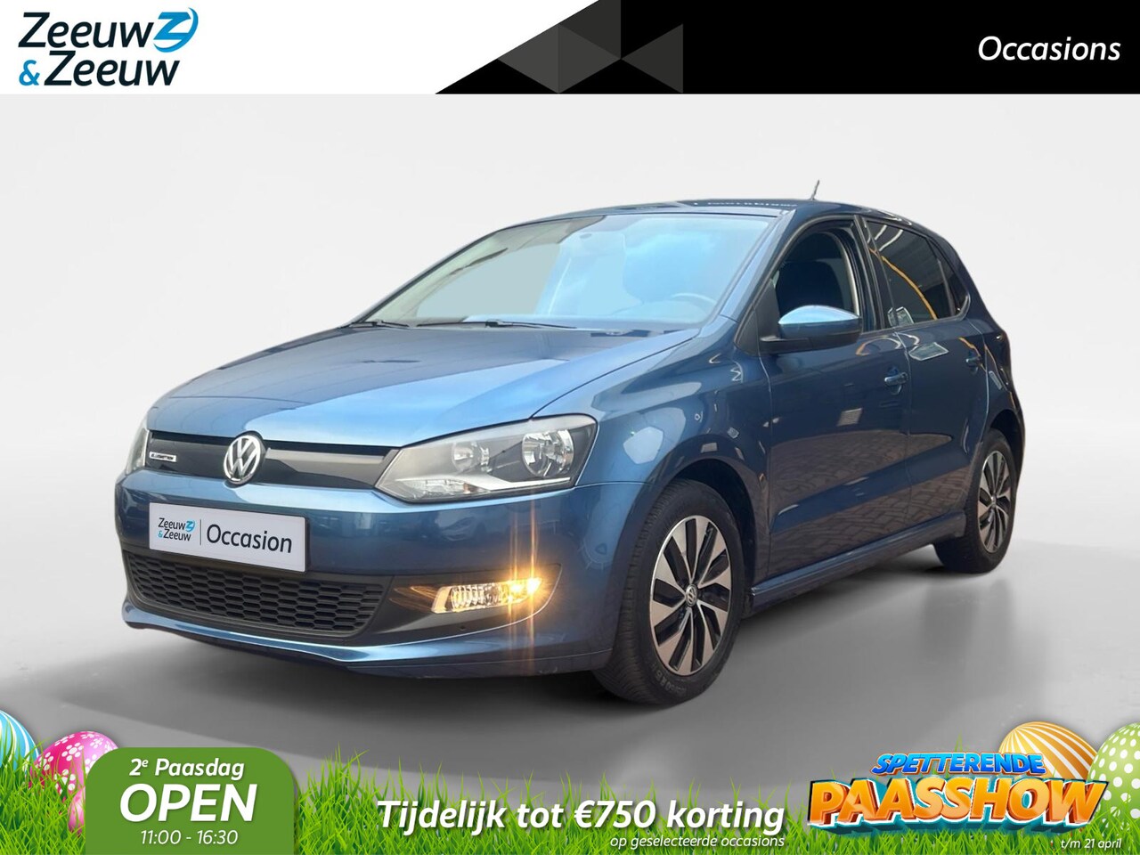 Volkswagen Polo - 1.0 BlueMotion Edition | Airco | Navigatie | Bluetooth | 61734KM | NAP | 12 Maanden Bovag - AutoWereld.nl