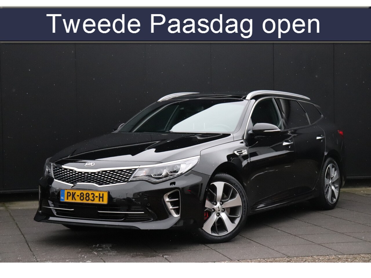 Kia Optima Sportswagon - 2.0 T-GDi GT | 245 PK | LEDER | PANO-DAK | LED | NAVI | LMV | FULL OPTIONS | 2e paasdag va - AutoWereld.nl