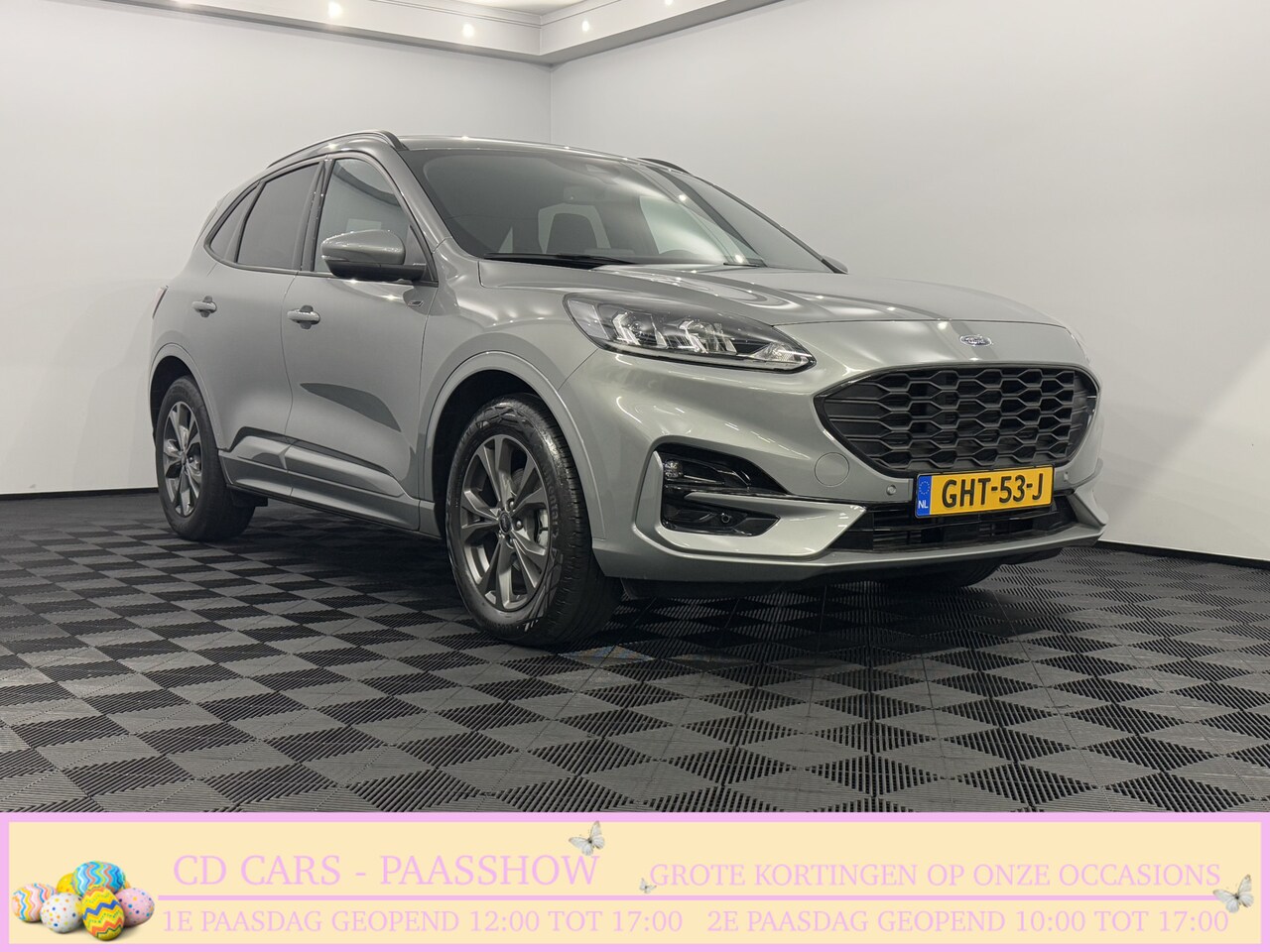 Ford Kuga - 1.5 EcoBoost ST-Line Clima, Camera, Navi, Virtual desk, Keyless start, Cruise control, Lic - AutoWereld.nl