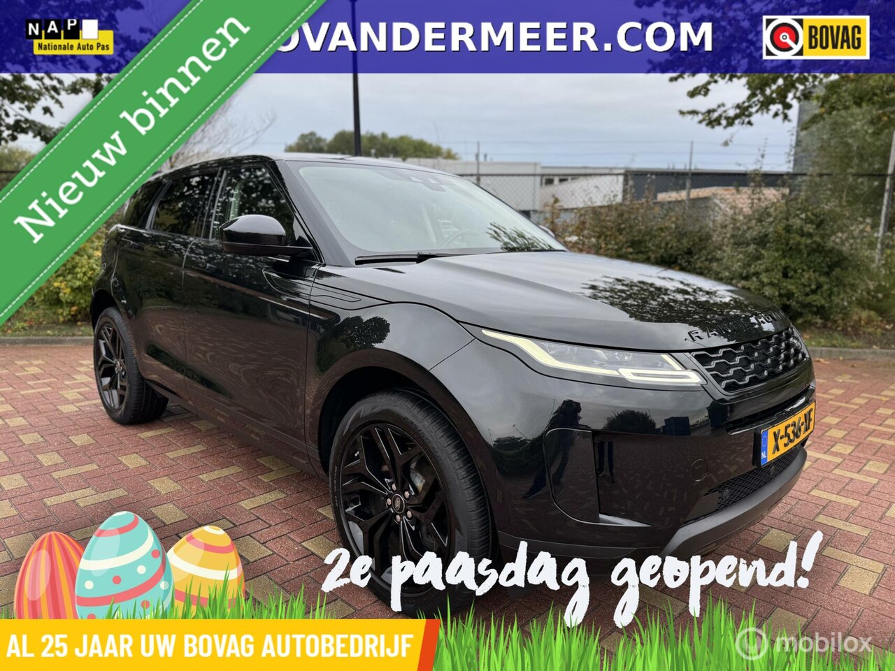 Land Rover Range Rover Evoque - 1.5 P300e AWD S /Black Edition - AutoWereld.nl