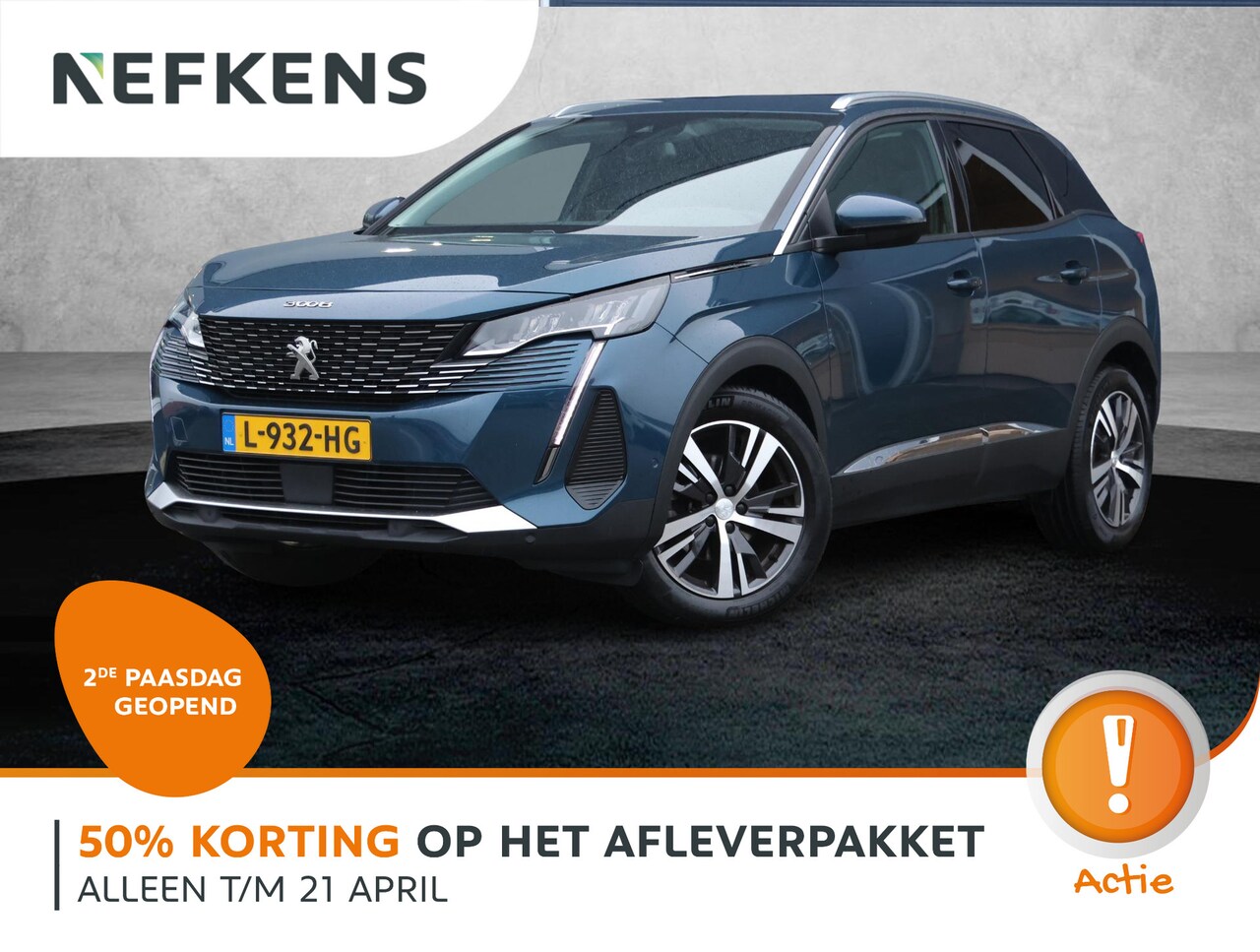 Peugeot 3008 - 130pk HDi Allure 1ste eigenaar | AUTOMAAT | Electrische klep | Camera | LED | Keyless - AutoWereld.nl