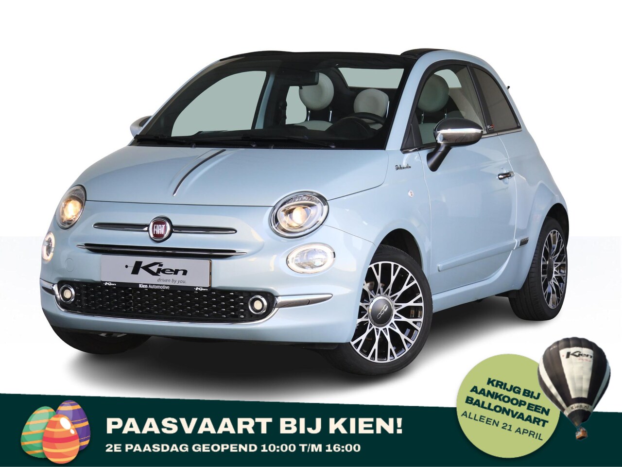 Fiat 500 C - 1.0 Hybrid Dolcevita | Navigatie | Cruise Control | PDC Achter | - AutoWereld.nl