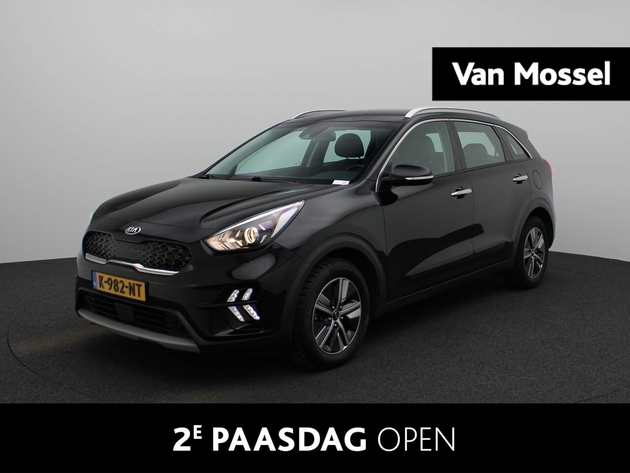 Kia Niro - 1.6 GDi Hybrid DynamicLine | CAMERA | HALF-LEDER | PARKEERSENSOREN | NAVIGATIE | CLIMATE C - AutoWereld.nl