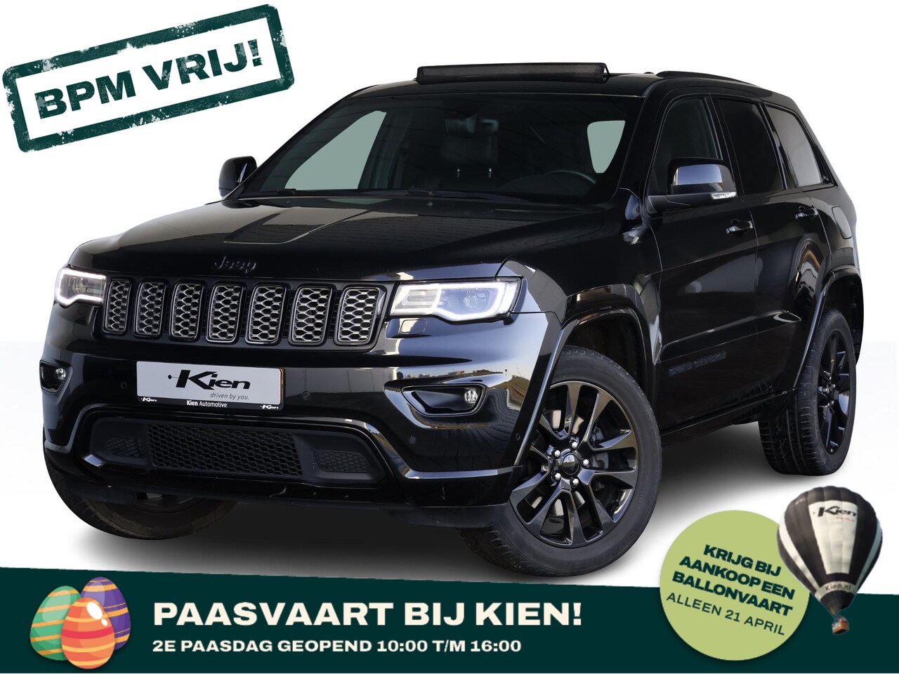 Jeep Grand Cherokee - 3.0 CRD Overland | VAN | Pano | Luchtvering | Stoel- & stuurverwarming | Camera - AutoWereld.nl