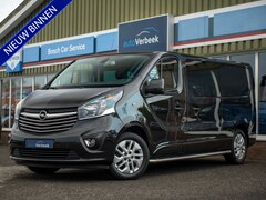 Opel Vivaro - L2H1 1.6CDTi 140pk DC Sport | Dubbele Cabine Elegance | Leder Cognac | Sidebars | 17" Lich
