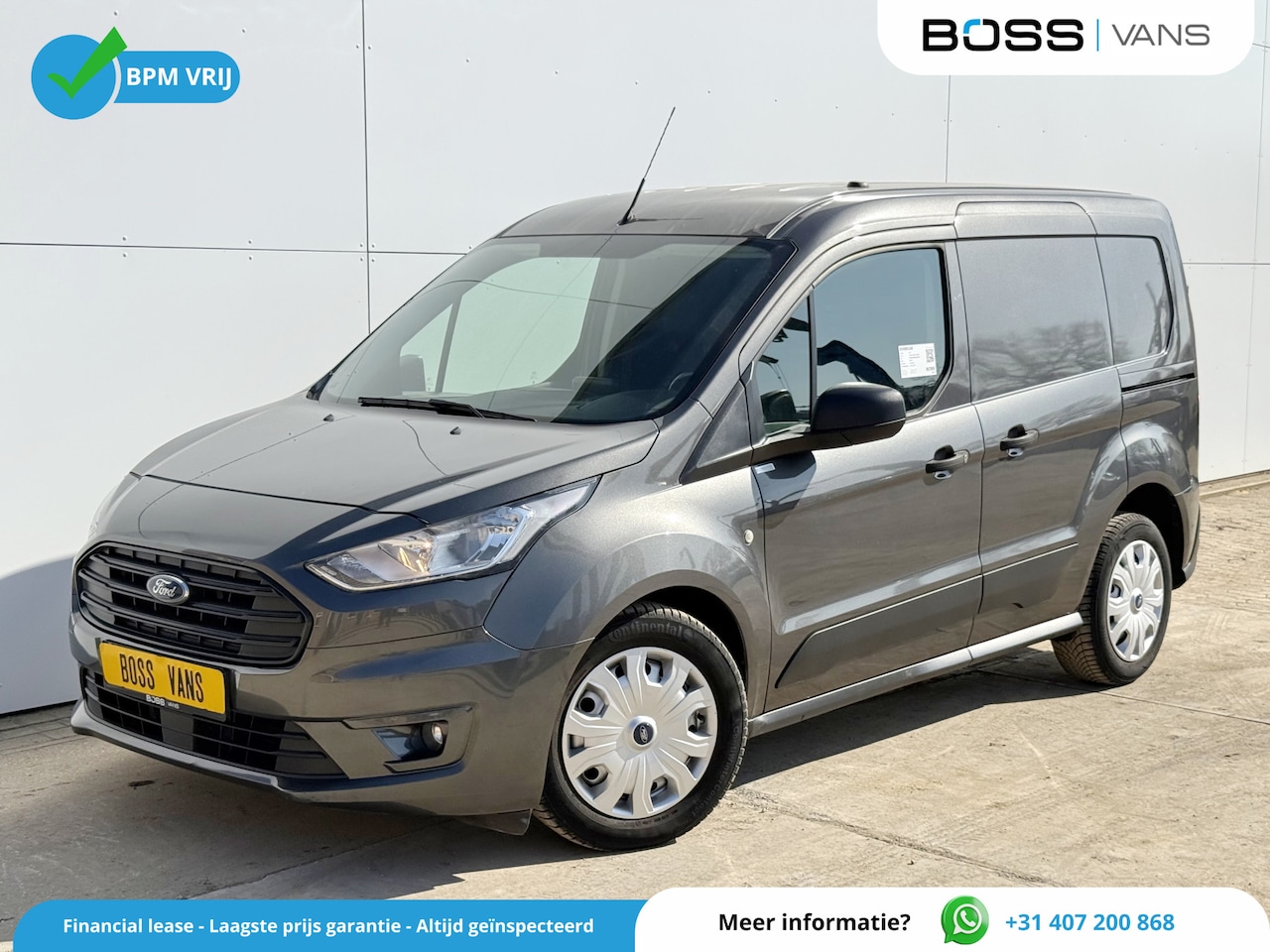 Ford Transit Connect - 120pk L1 Automaat Dubbele Schuifdeur Airco Cruise Control Camera - AutoWereld.nl