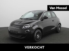 Fiat 500e - 42 kWh |Cognac Lederen Bekleding | Apple Carplay & Android Auto | 17'' LM. Velgen + All Se