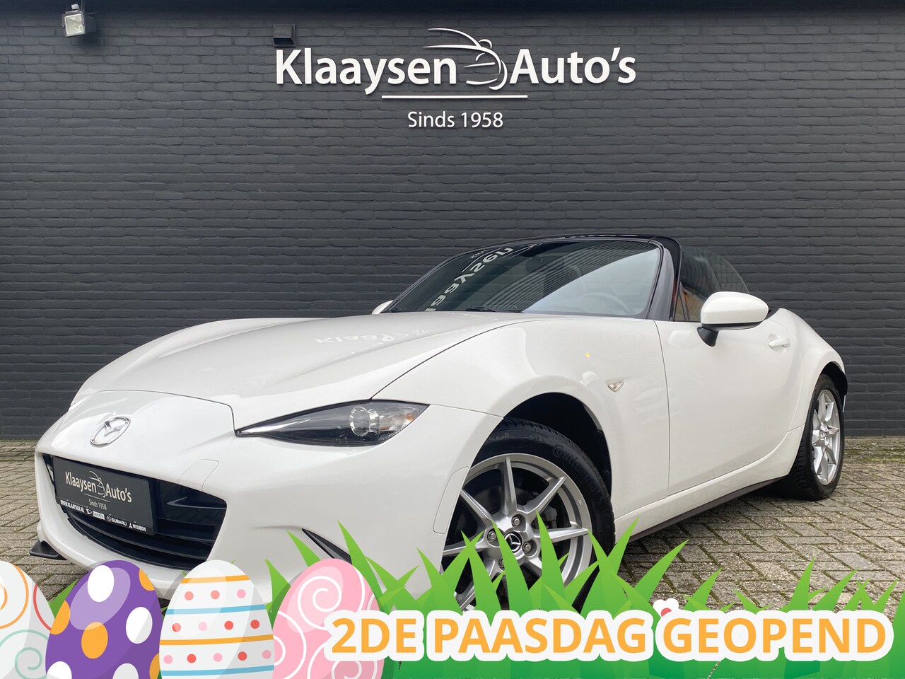 Mazda MX-5 - 1.5 SkyActiv-G 131 TS | 1e eigenaar | led verlichting | airco | bluetooth | cruise control - AutoWereld.nl