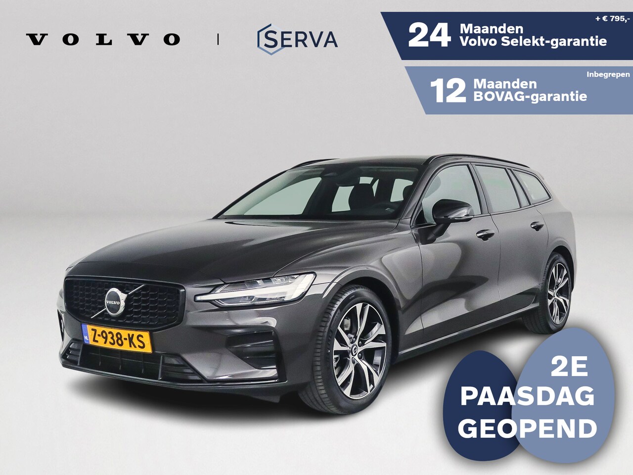 Volvo V60 - B4 Aut. Plus Dark | Parkeercamera | Stoel- en stuurverwarming | Trekhaak - AutoWereld.nl