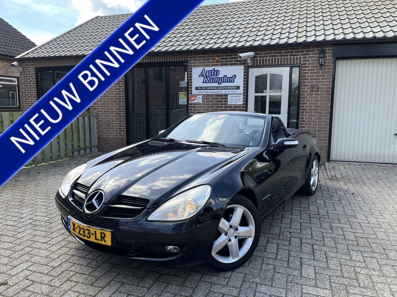 Mercedes-Benz SLK-klasse - 200 K.Leer Nek verwarming Navi - AutoWereld.nl