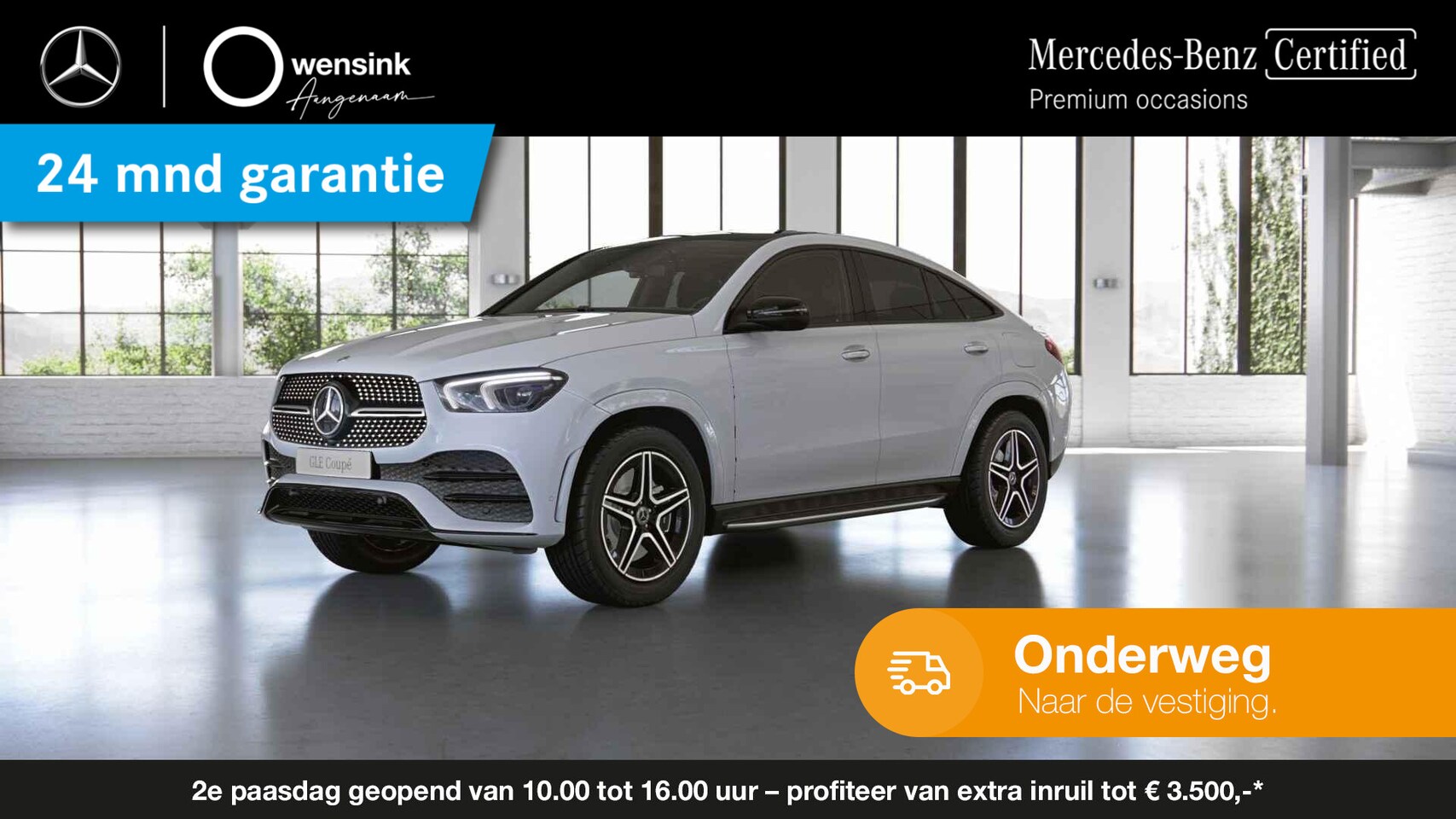 Mercedes-Benz GLE-Klasse Coupé - 350 de 4MATIC | AMG | Luchtvering | Night pakket | Panoramadak | - AutoWereld.nl