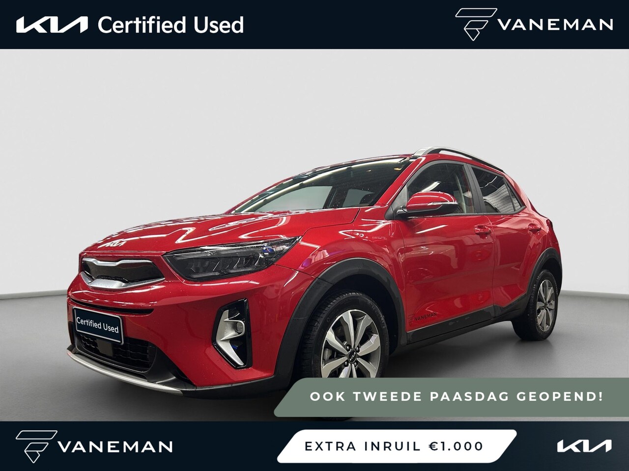 Kia Stonic - 1.0 T-GDi MHEV DynamicPlusLine | Camera | Navi | Key-Less | Clima | 16” Velgen | PDC | Cru - AutoWereld.nl