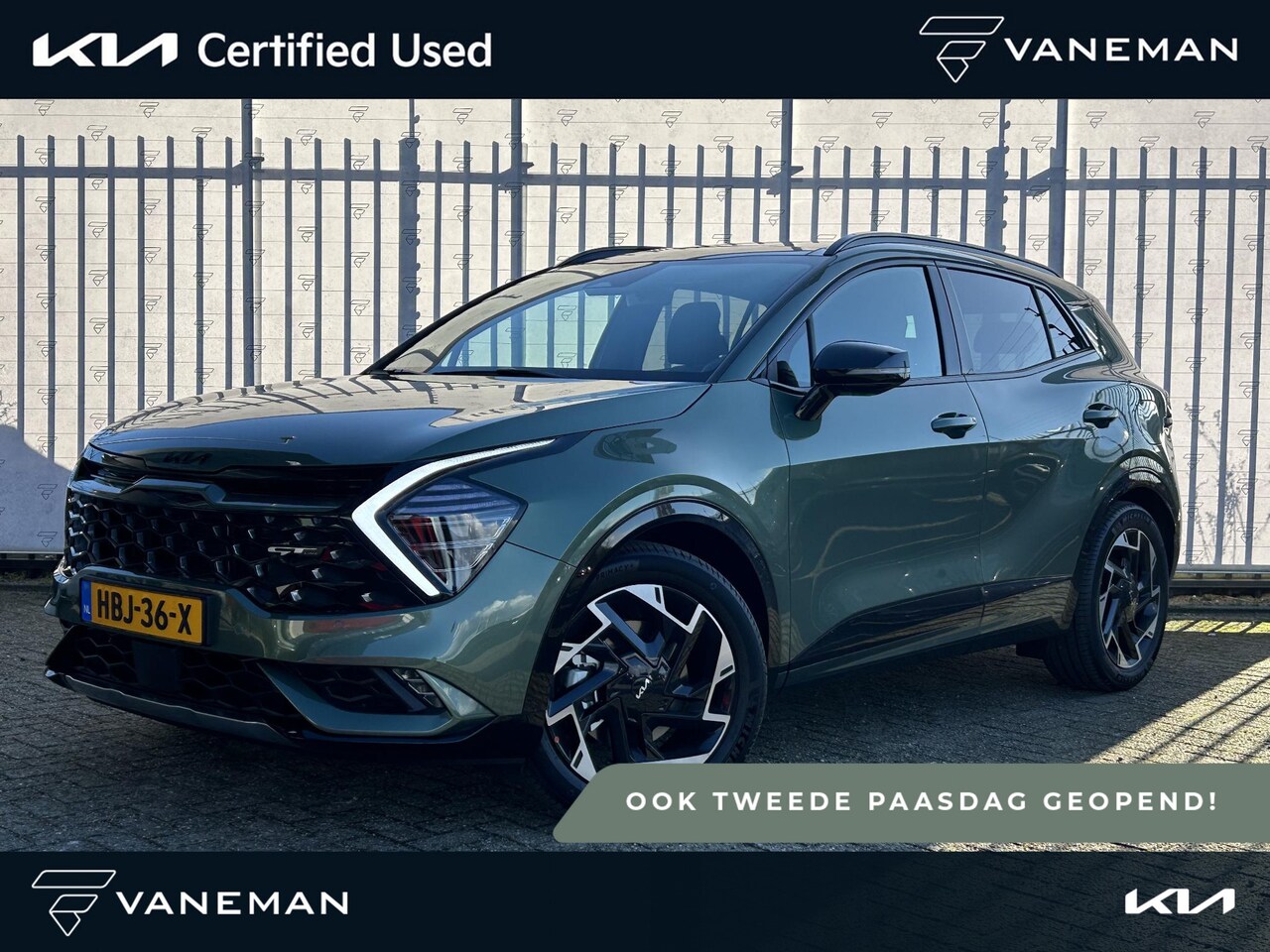 Kia Sportage - 1.6 T-GDi MHEV GT-Line Automaat | Panoramadak | Leder/Alcantara | Camera | Navi | Stuur-/S - AutoWereld.nl