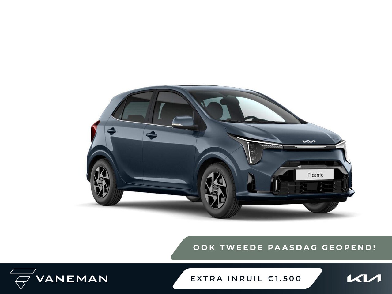 Kia Picanto - 1.0 DPI DynamicLine | Automaat | Cruise control adaptief en stuurhulp - AutoWereld.nl