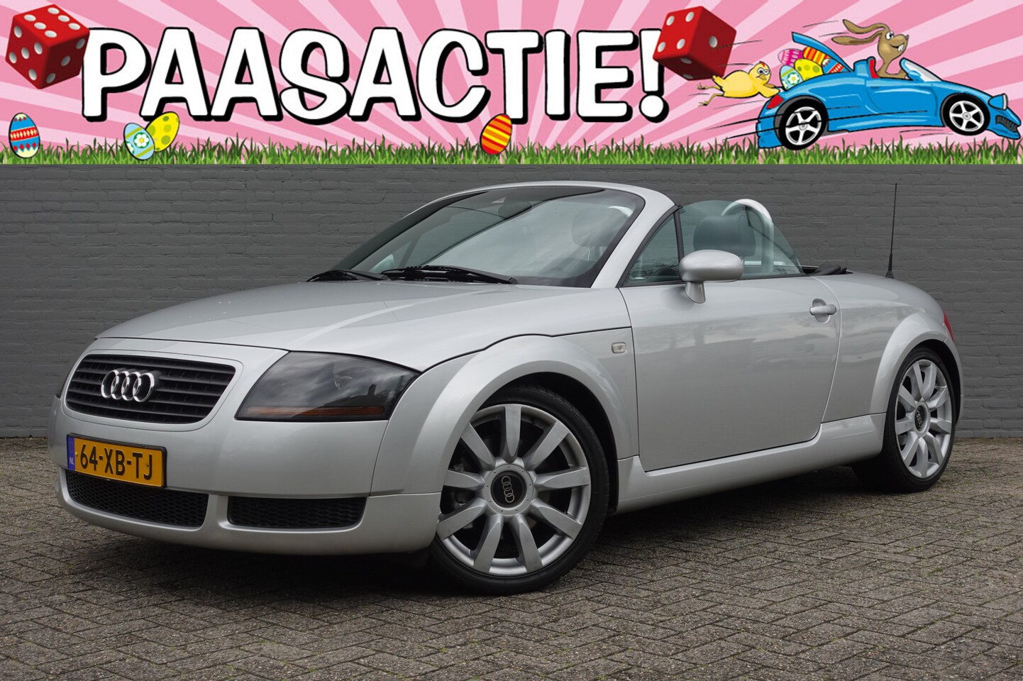 Audi TT Roadster - 1.8 5V Turbo 180pk | LEDER | CLIMATE CONTROL | GOED ONDERHOUDEN - AutoWereld.nl