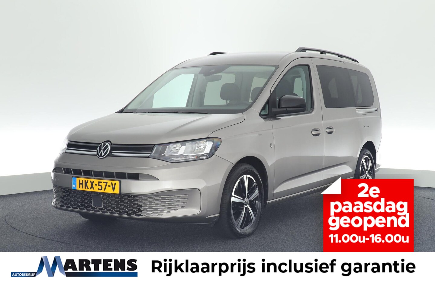 Volkswagen Caddy Maxi - 1.5 TSI 116pk DSG 7Pers. Stoelverwarming Navigatie Parkeersensoren - AutoWereld.nl